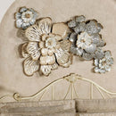 Floral Blossom Metal Art Décor