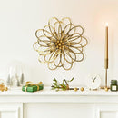 Golden Antique Metal Art Décor