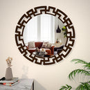 Wall hanging vanity mirror