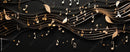 3D Tone Textured Music Wallpaper