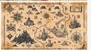 Ancient Monuments Themed Cafe Wallpaper