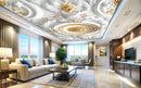 Antique Decor Theme Ceiling Wallpaper