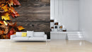 Autumn Vibes Wooden Wallpaper