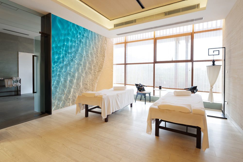 Beach Vibes Spa Wallpaper