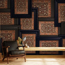 Beautiful Frames Themed Cafe Wallpaper