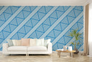 Blue Pattern Abstract Wallpaper