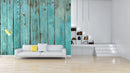 Blue Wooden Wallpaper