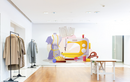 Charming Animated Themed Boutique Wallpaper