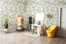 Charming Floral Pattern Boutique Wallpaper