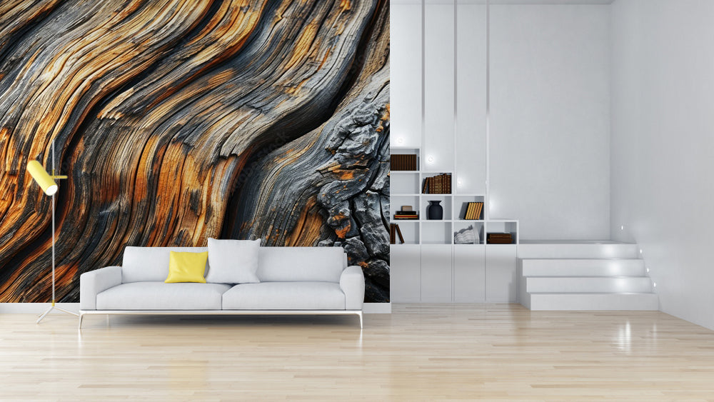 Classic Wooden Wallpaper