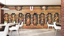 Dusha Avatar Idol Design Indian Cafe Wallpaper