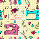 Floral Designed Boutique Wallpaper
