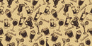 Glasses With Cocktail Textured Bar Wallpaper