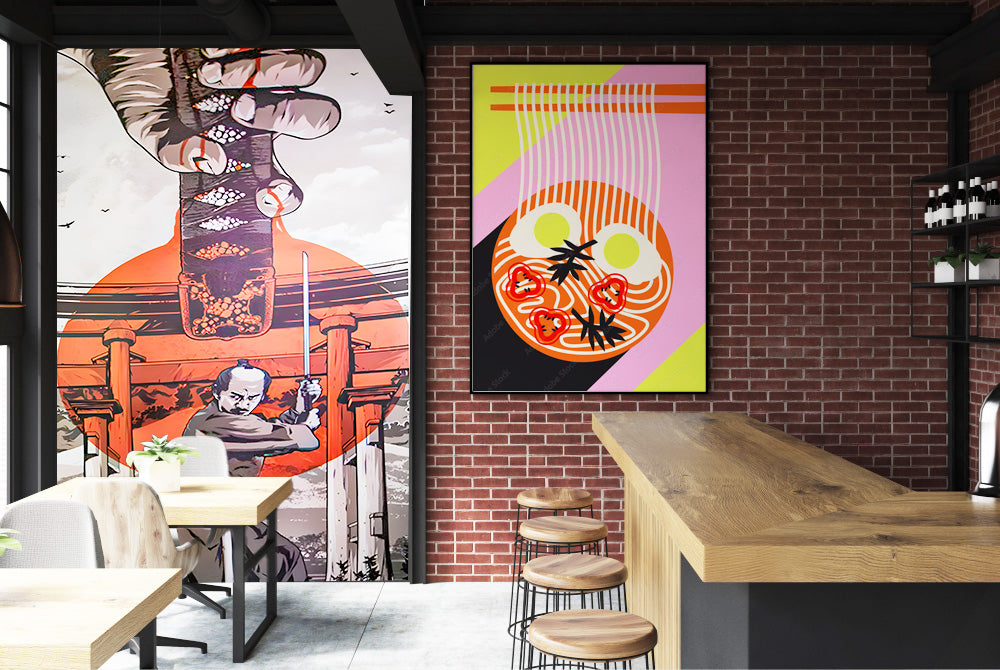Glorious Look Cafe Wallpaper