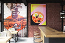 Glorious Look Cafe Wallpaper
