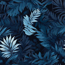 Luxurious Floral Pattern Cafe Wallpaper