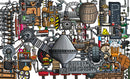 Machinery Tools Themed Bar Wallpaper