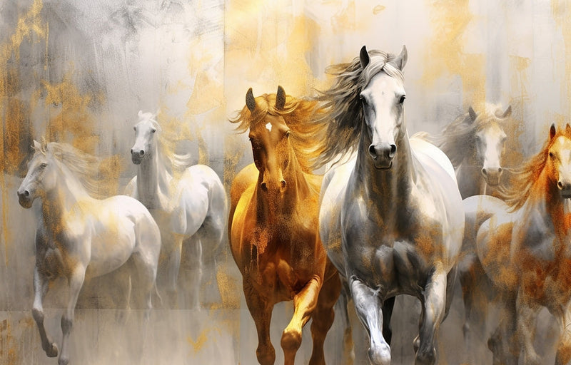Magnificent Designed Horse Wallpaper