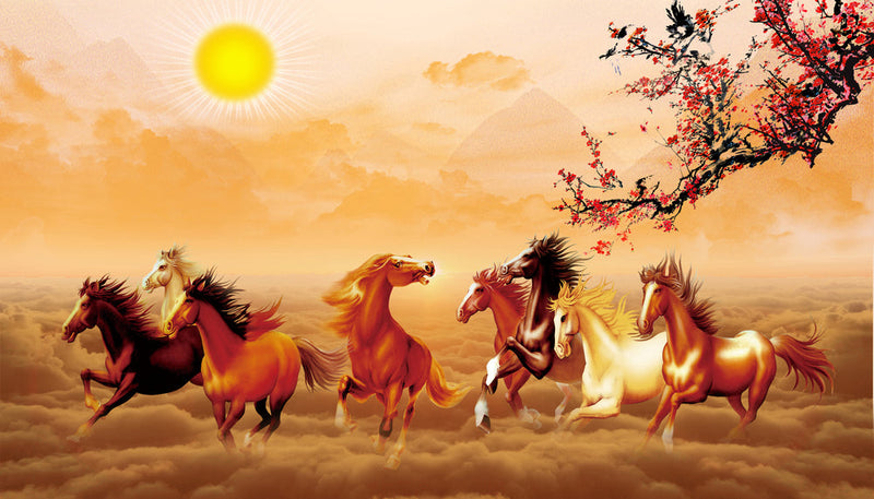 Nature Scenery Horse Wallpaper