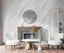 White Waves Marble Pattern Wallpaper Roll
