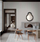 Serene Stripes Pattern Marble Wallpaper Roll