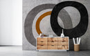Phenomenal Abstract Art Triptych Geometric Wallpaper