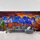 Pretty Oil Painting Horse Wallpaper