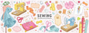 Sewing Vibes Boutique Wallpaper