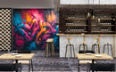 Street Graffiti Theme Bar Wallpaper
