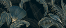 Super Attractive Tropical Pattern Cafe Wallpaper