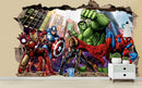 Superheroes In One Frame Wallpaper