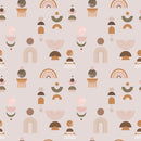 Trendy Abstract Bohemian Texture Wallpaper