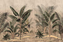 Vintage Tropical Wallpaper