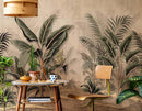 Vintage Tropical Wallpaper