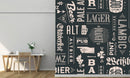 Seamless Pattern Handwritten Poster Bar Wallpaper