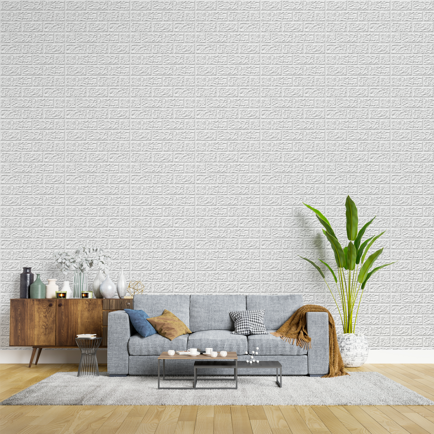 White Marble Self Adhesive Panel
