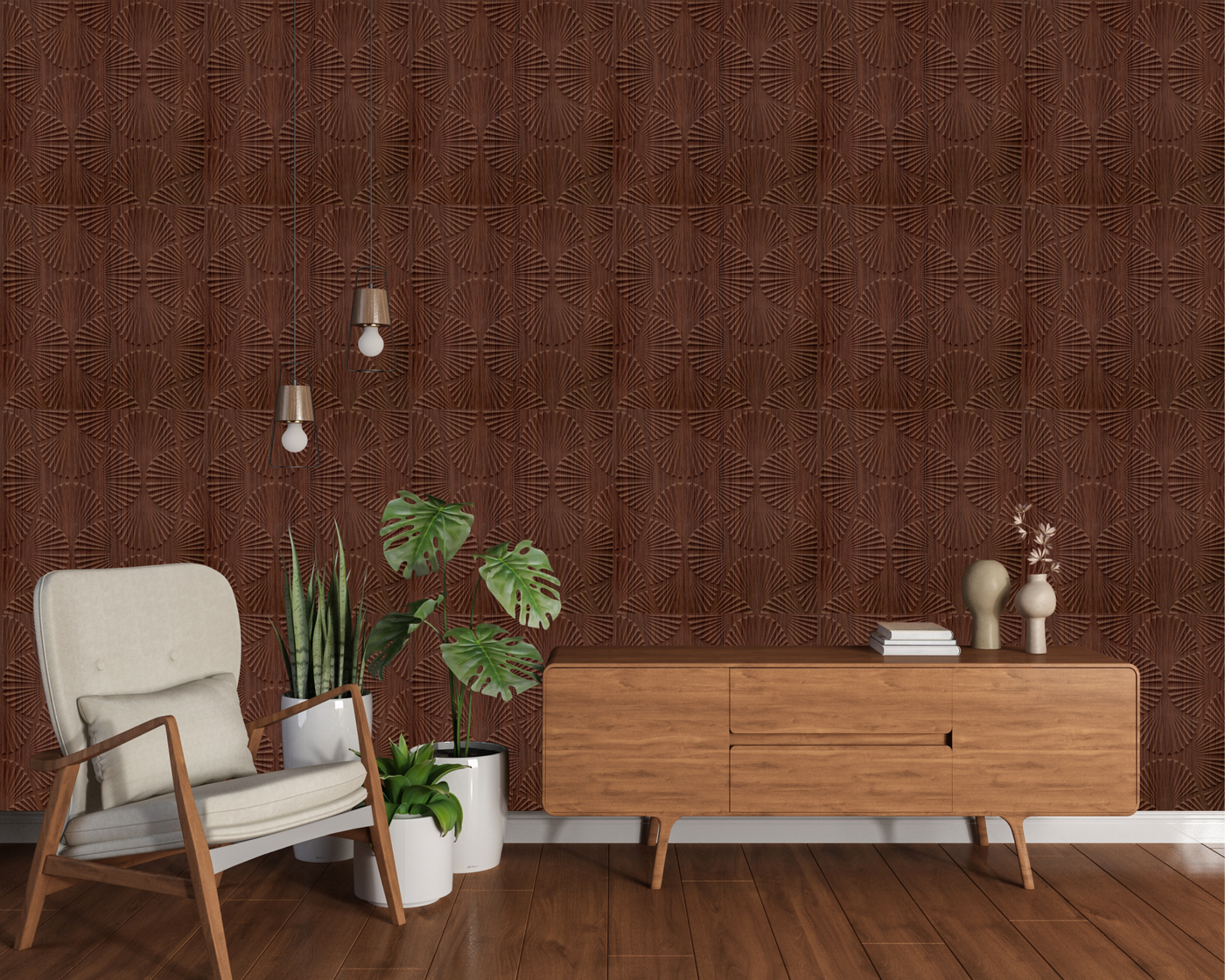Stunning Walnut Wood Self Adhesive Panel