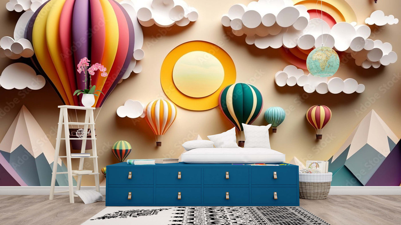 Imaginary Adventures - Kids'3D Cartoon World Wallpaper