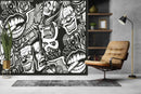 Black & White artistic wallpaper online shop