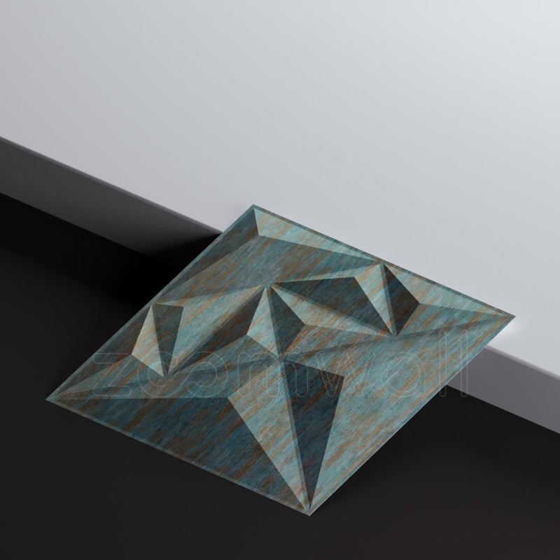 3D Pyramid PVC Panel