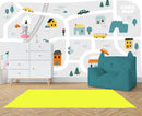 Cute roadway kids wallpaper deisgn