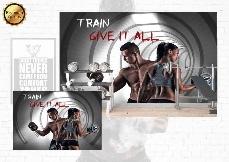 Give It All Gym Wallpaper