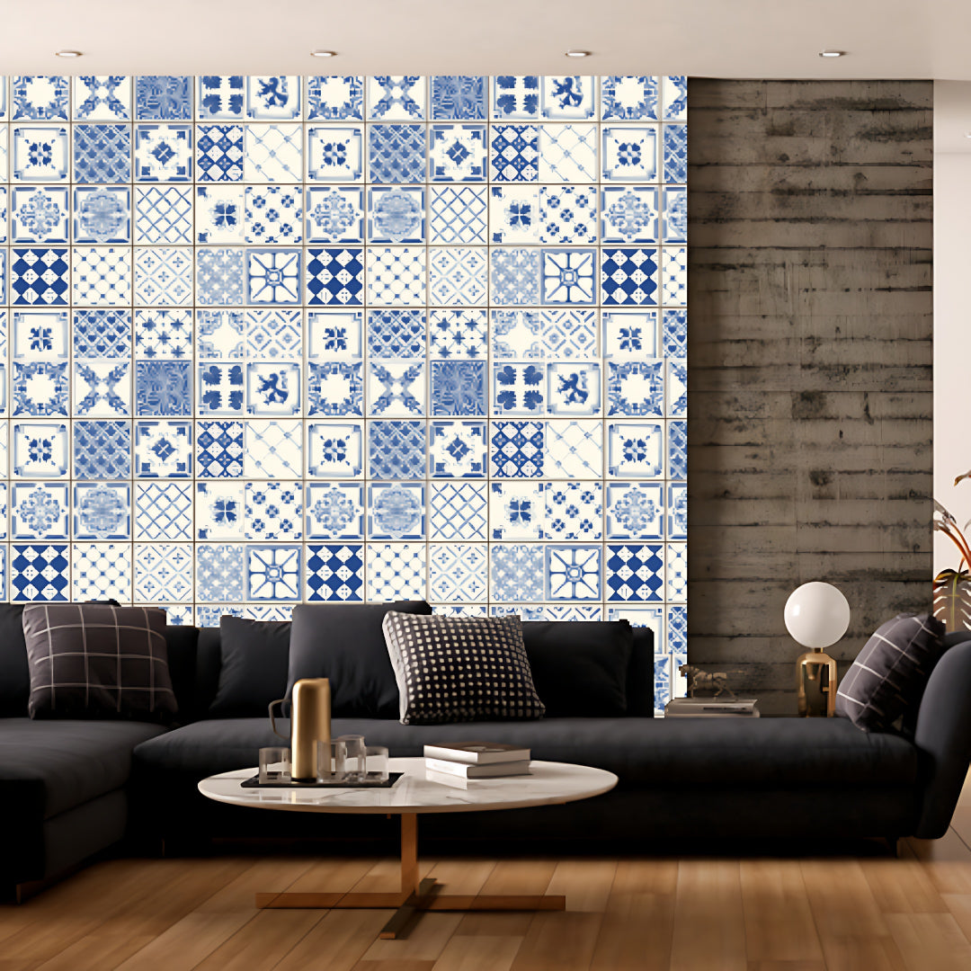 Tiny Morrocan tile Customised Wallpaper