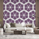 Neavy Teardrop Damask Wallpaper