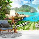 Green Landscape Wallpaper