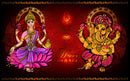 Laxmi Art In Pink Self Adhesive Sticker Poster