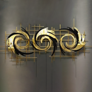 Black Spiral Wall Art