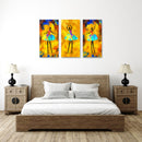 Ballet Dancing Girl, Set Of 3