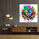 Colourful Cat Art