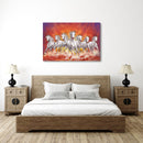 7 Horses Landscape Wall Art 10